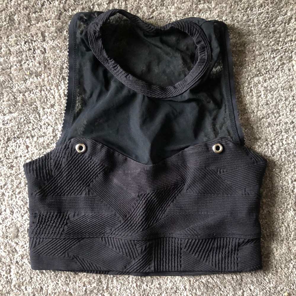 Track & Bliss High Neck Bra